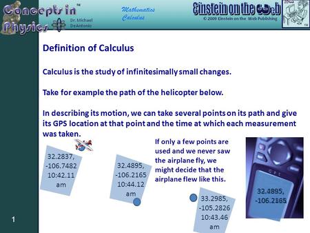 Definition of Calculus