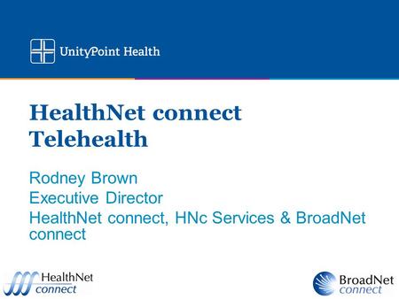 HealthNet connect Telehealth