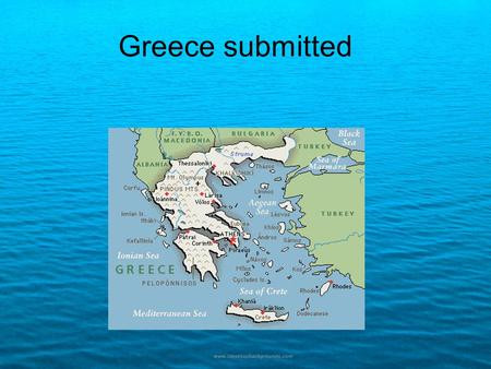 Greece submitted. Origin of Ancient Greek Food -bread -olive oil -figs -local cheeses.