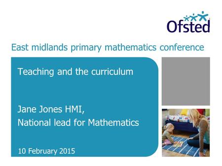 East midlands primary mathematics conference