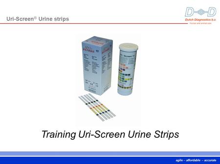 Training Uri-Screen Urine Strips