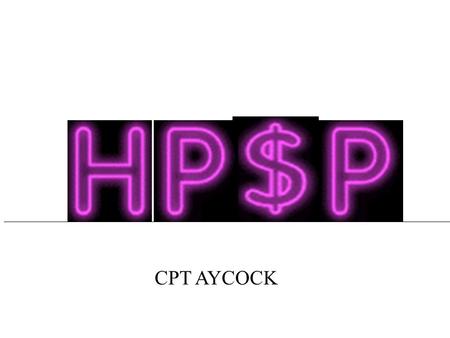 CPT AYCOCK. In 1972, under the sponsorship of the late Congressman F. Edward Hébert, Congress enacted the Uniformed Services Health Professions Revitalization.