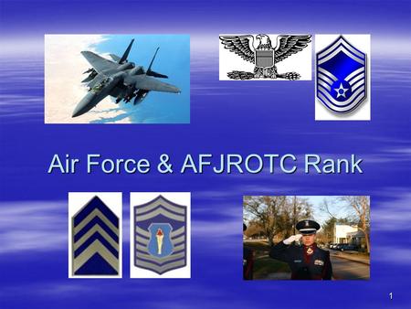 Air Force & AFJROTC Rank