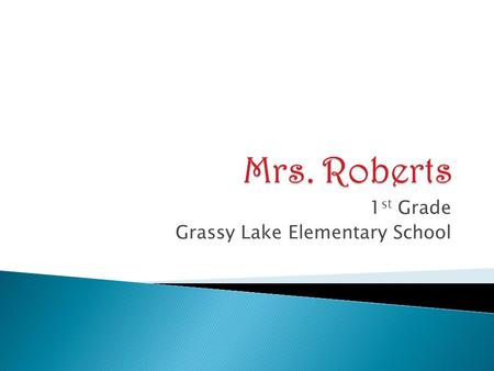 1 st Grade Grassy Lake Elementary School.  Notes and forms go home and back to school in the front pocket.  In the front, you will find very important.
