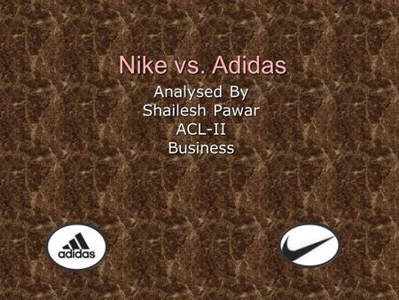 Analysed By Shailesh Pawar ACL-II Business