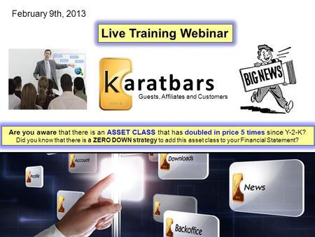 aratbars Live Training Webinar February 9th, 2013