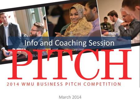 Info and Coaching Session March 2014. Agenda – Contact info – Important dates – What is the competition? – Structure of the competition – Prizes – Common.