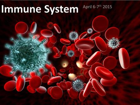 April 6-7 th 2015. The specific defense system (aka immune system) recognizes and attacks specific pathogens. The immune system has 3 important characteristics: