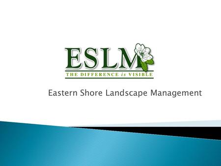 Eastern Shore Landscape Management.  Keeping it simple……  Be realistic: budget, use, time, expectations.  Timing is everything. Literally.  Right.