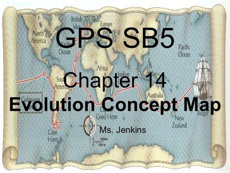 Chapter 14 Evolution Concept Map