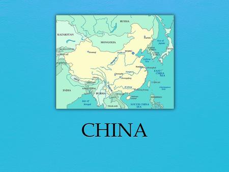 Basic Facts China is located in Asia. It is the 4 th largest country in the world, after Russia, Canada, and the United States. Population: 1.3 billion.