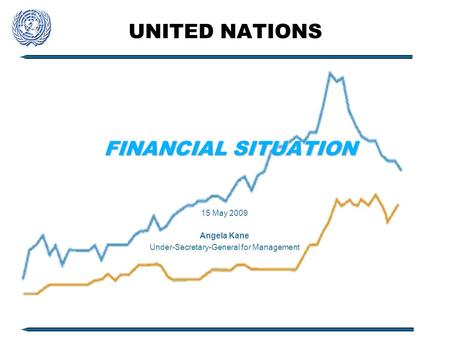 UNITED NATIONS FINANCIAL SITUATION 15 May 2009 Angela Kane Under-Secretary-General for Management.