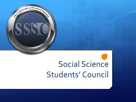 Social Science Students’ Council. What is the Social Science Students’ Council?  60 student representatives from within the Faculty of Social Science.
