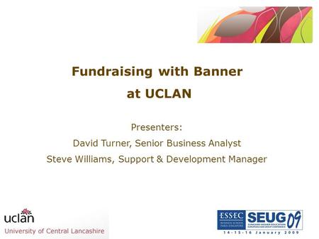 Fundraising with Banner