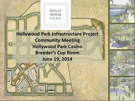 Hollywood Park Infrastructure Project