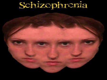 History The word schizophrenia is less than 100 years old, but the illness has probably accompanied mankind through its history. Schizophrenia can be traced.