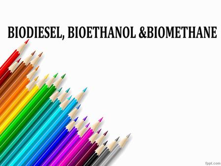 INTRODUCTION: Biofuel is a fuel that uses biomass from living organisms which may be plant, animal microorganisms etc. It uses sunlight as a renewable.