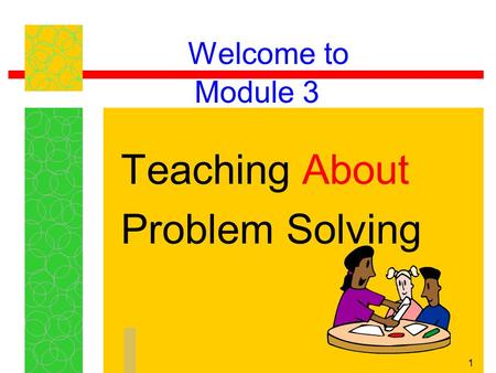 Teaching About Problem Solving