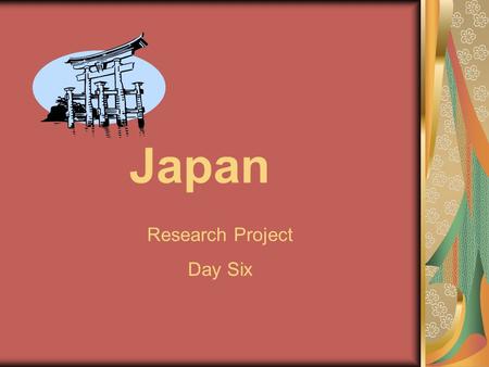 Japan Research Project Day Six. Food What is the most popular food in Japan?popular food In their daily life what is the staple food of Japanese families?