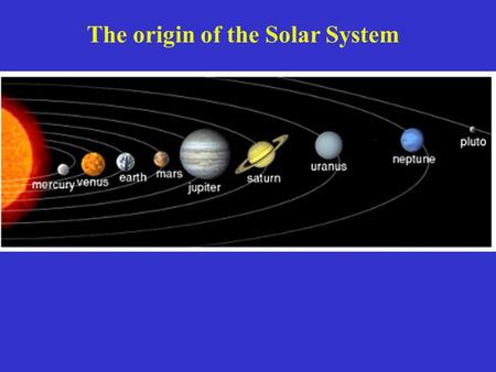 The origin of the Solar System. Small planets beyond Pluto – Sedna, ~1,300 – 1750 km dia.