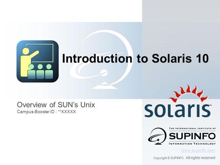 Introduction to Solaris 10