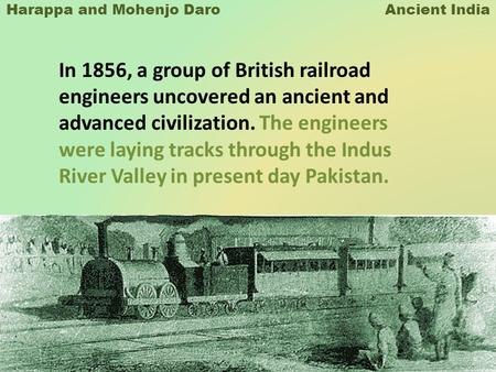Harappa and Mohenjo Daro Ancient India
