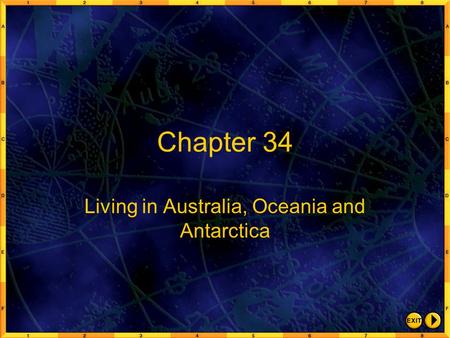 Living in Australia, Oceania and Antarctica