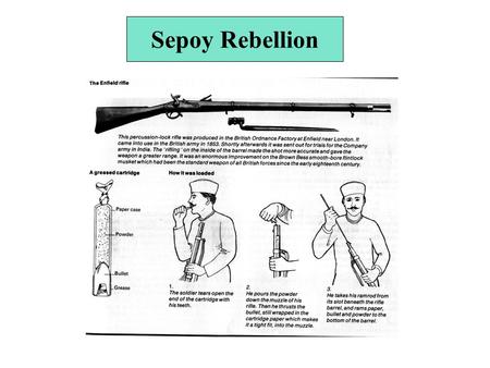 Sepoy Rebellion. Reading Summary: Mutiny of 1857.