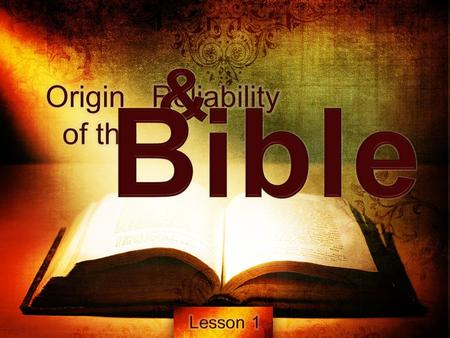 What belongs in the Bible and what does not belong? How can we know that we have the right books in our Bible? How did certain documents, and these only,