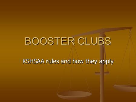 KSHSAA rules and how they apply