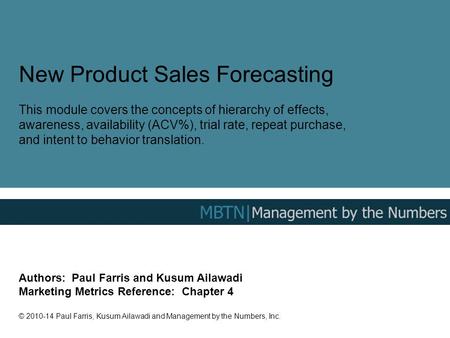 New Product Sales Forecasting
