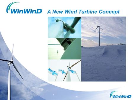 A New Wind Turbine Concept