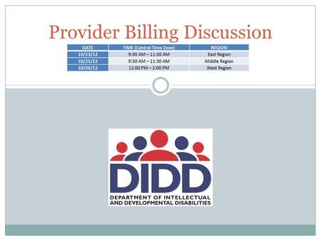 Provider Billing Discussion. Overview of Recent Changes 5010 Updates TennCare – Direct Payments Detailed Billing Increased Claims Frequency.