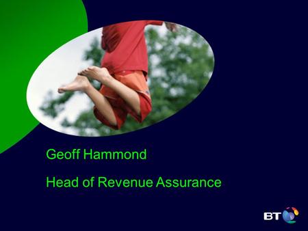 Geoff Hammond Head of Revenue Assurance. Agenda Revenue Assurance & CRAB Focus PPC Circuit Validation PPC Radial Distance Validation Questions.