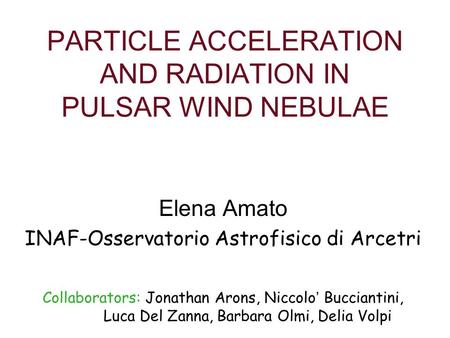 PARTICLE ACCELERATION AND RADIATION IN PULSAR WIND NEBULAE