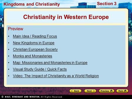 Christianity in Western Europe