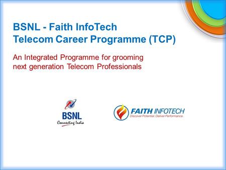 Telecom Career Programme (TCP)