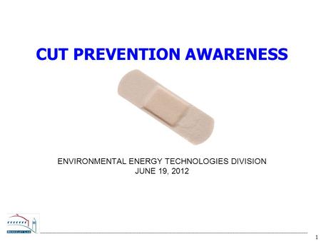 Environmental Energy Technologies Division June 19, 2012