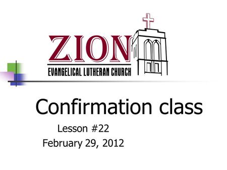 Confirmation class Lesson #22 February 29, 2012. For whom is the Lord’s Supper For repentant disciples of Jesus who are able to remember the Lord’s death.