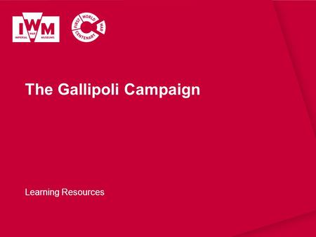 The Gallipoli Campaign Learning Resources. The images in this resource can be freely used for non-commercial use in your classroom subject to the terms.