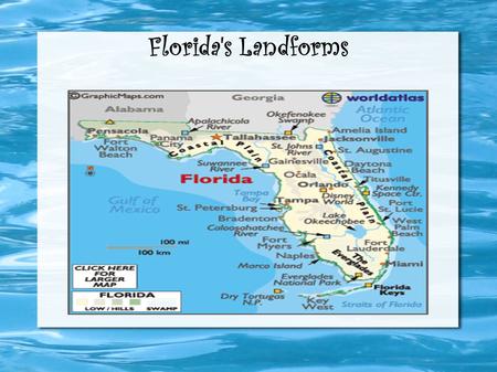 Florida's Landforms.