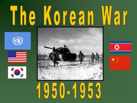 Background… Korea had been a unified country since the 7th century. During the 19 th century, Imperial Japan began an occupation of the Korean Peninsula.