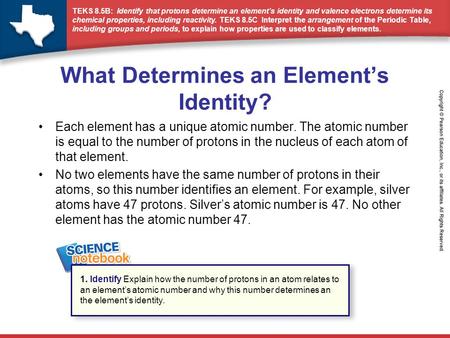 What Determines an Element’s Identity?