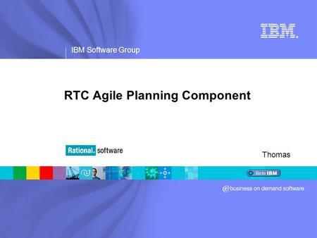 RTC Agile Planning Component