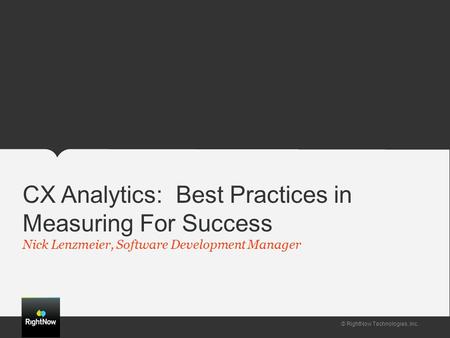 CX Analytics: Best Practices in Measuring For Success