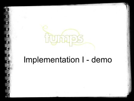 Implementation I - demo. Schedule * Project status -achieving the goals of the iteration -project metrics * Used work practices * Work results -presenting.