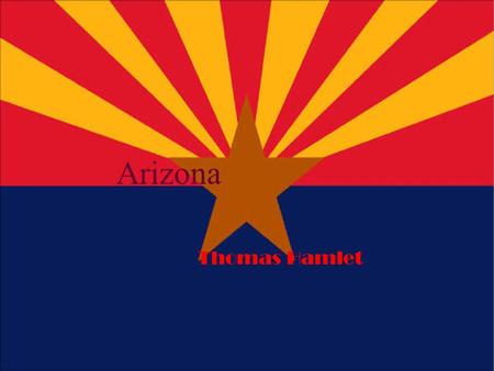 Arizona Thomas Hamlet. New Mexico Nevada What other states border Arizona.
