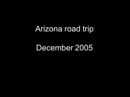 Arizona road trip December 2005. Sunset on the San Bernardino Mtns leaving southern California.
