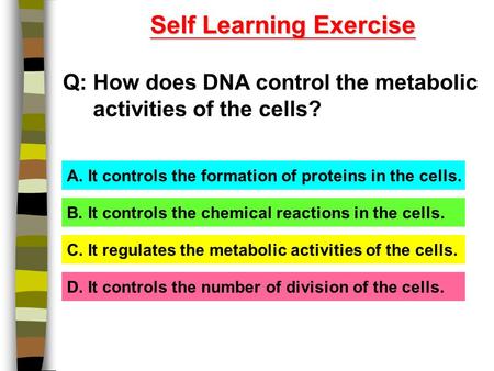 Self Learning Exercise