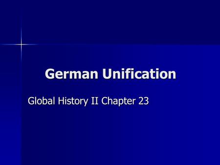 German Unification Global History II Chapter 23. 1848 Revolutions Follow Napoleon’s Path of Conquest.